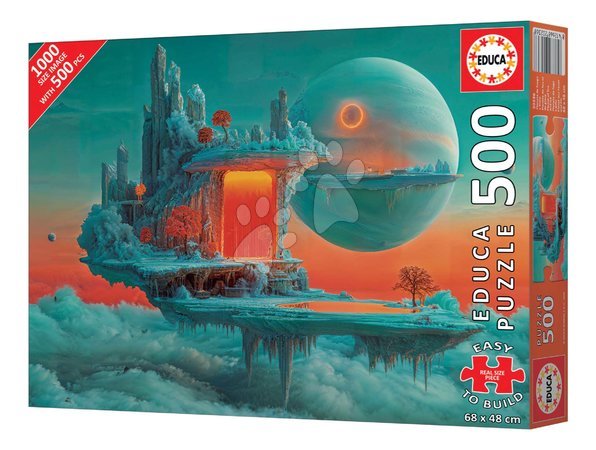 500‑Teile‑Puzzles - Puzzle Planet aus Feuer und Eis Educa - 2