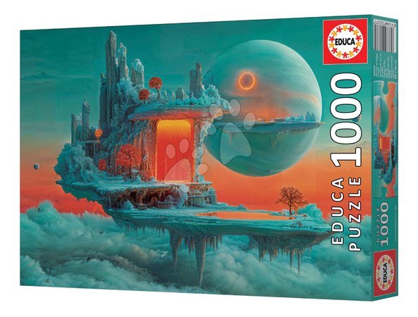 1000‑Teile‑Puzzles - Puzzle Planet aus Feuer und Eis Educa - 2
