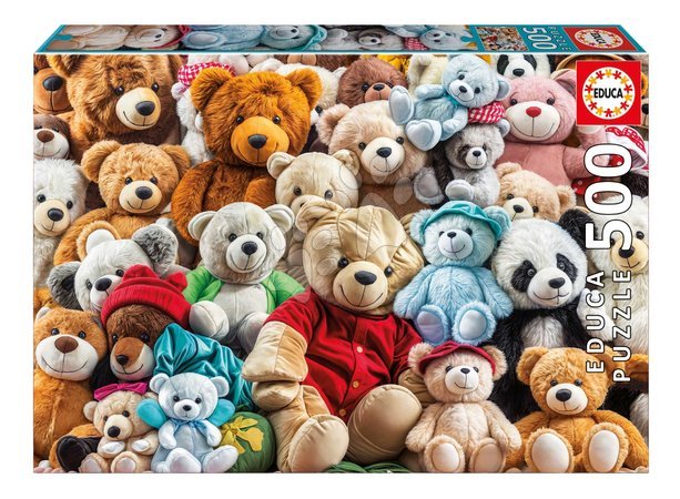 500‑Teile‑Puzzles - Puzzle Teddybären Educa