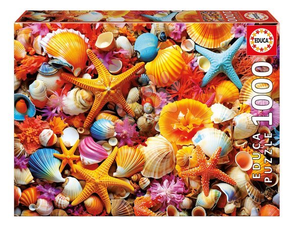 1000‑Teile‑Puzzles - Puzzle-Collage von Muscheln Educa