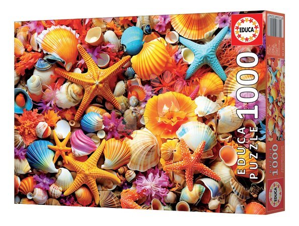 1000‑Teile‑Puzzles - Puzzle-Collage von Muscheln Educa - 2