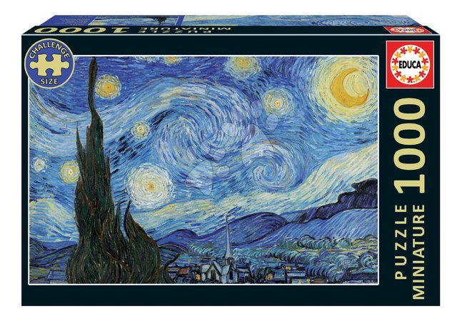  Mini‑Puzzles - Puzzle Starry Night Miniatur Educa