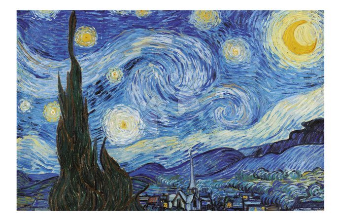  Mini‑Puzzles - Puzzle Starry Night Miniatur Educa_1