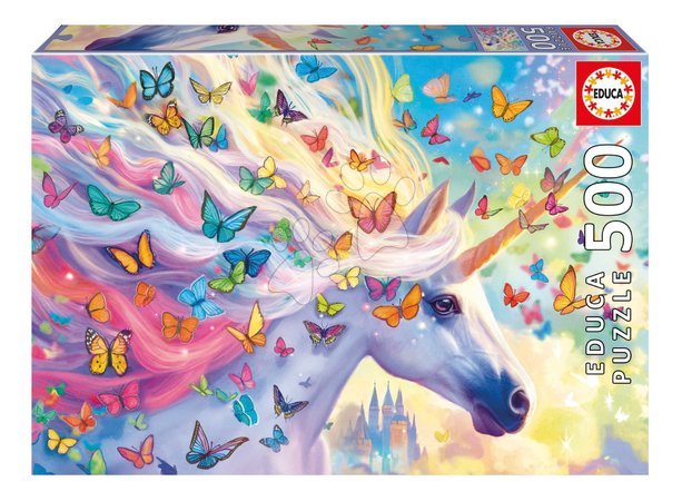 500‑Teile‑Puzzles - Puzzle Regenbogen-Einhorn Educa