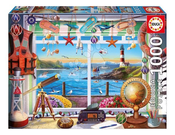 1000‑Teile‑Puzzles - Puzzle Leben im Hafen Educa