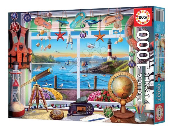 1000‑Teile‑Puzzles - Puzzle Leben im Hafen Educa - 2