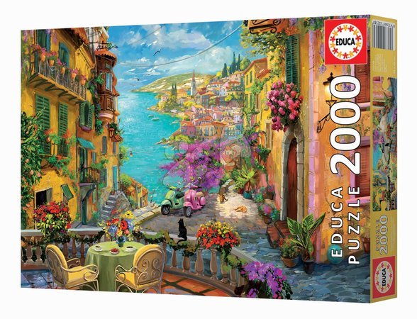 2000‑Teile‑Puzzles - Puzzle Spanische Kaffee Educa - 2