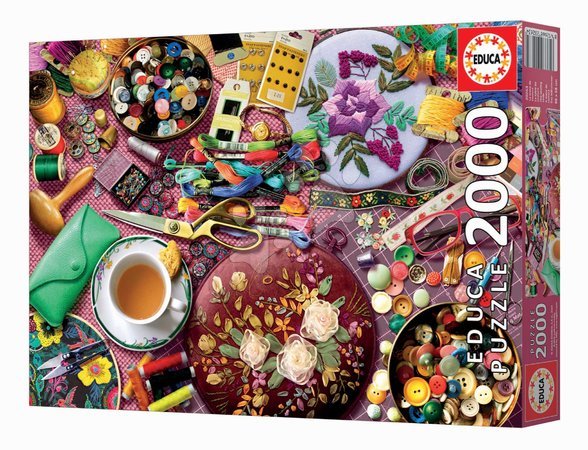 2000‑Teile‑Puzzles - Puzzle Der Näh Tisch Educa - 2