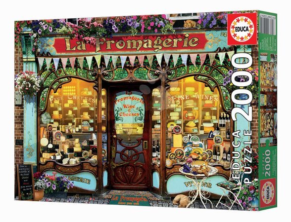 2000‑Teile‑Puzzles - Puzzle Der Feine Käseladen Educa - 2