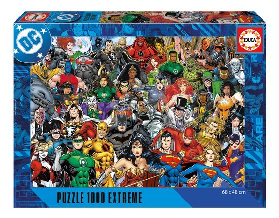 1000‑Teile‑Puzzles - Puzzle Justice League Extreme Educa