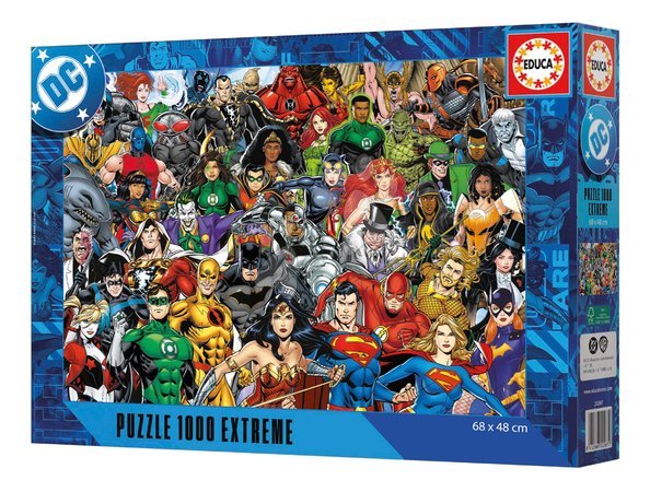 1000‑Teile‑Puzzles - Puzzle Justice League Extreme Educa - 2