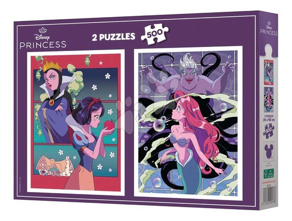 500‑Teile‑Puzzles - Puzzle Bösewichte gegen Prinzessinnen Disney Educa - 2