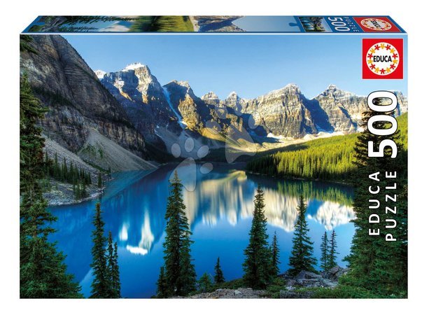 500‑Teile‑Puzzles - Puzzle Lake in Alberta Educa