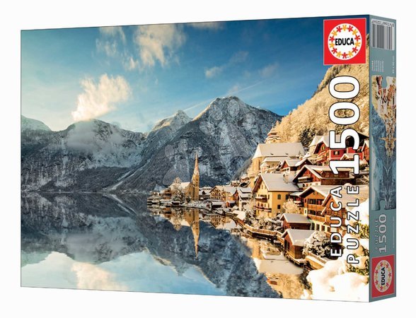 1500‑Teile‑Puzzles - Puzzle Winter in Hallstatt Educa - 2