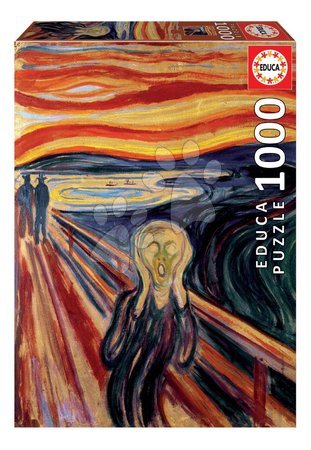 1000‑Teile‑Puzzles - Puzzle Der Schrei Edvard Munch Educa