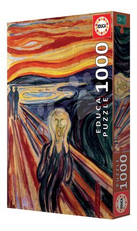 1000‑Teile‑Puzzles - Puzzle Der Schrei Edvard Munch Educa - 2