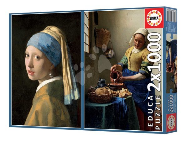 1000‑Teile‑Puzzles - Puzzle Vermeer Educa - 2