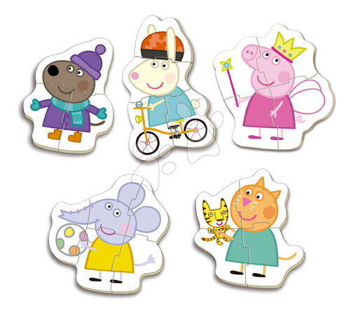 Puzzle pentru copii  - Puzzle pentru cei mici Peppa Pig Baby Educa