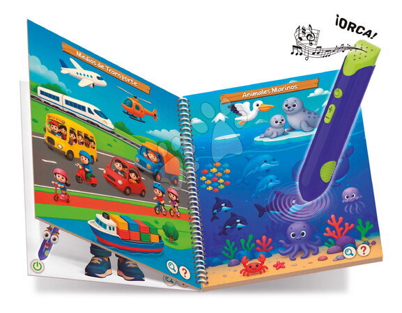 Educa - Náučná hra s interaktívnym perom Little Things Pen Educa