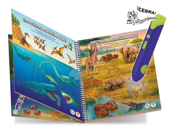 Educa - Náučná hra s interaktívnym perom Dinosaury a zvieratá Pen Educa