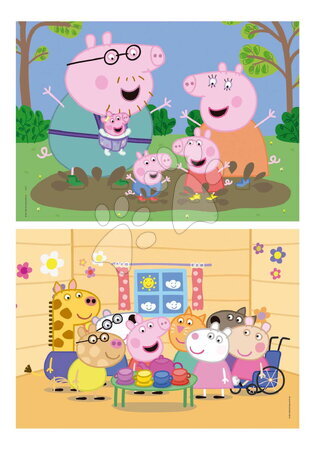 Otroške puzzle do 100 delov - Puzzle Peppa Pig Educa_1