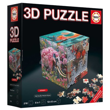 Puzzle 3D - Puzzle Wunder 3D Würfel Educa - 2