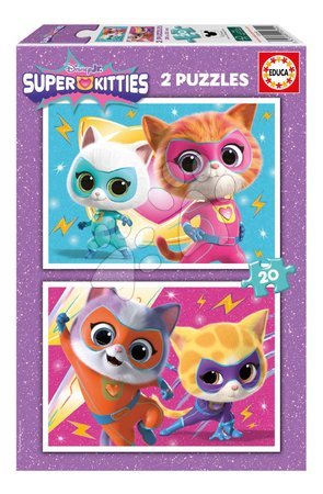 Puzzle und Gesellschaftsspiele vom Hersteller Educa | Seite 17 - Puzzle Super Kitties Disney Educa
