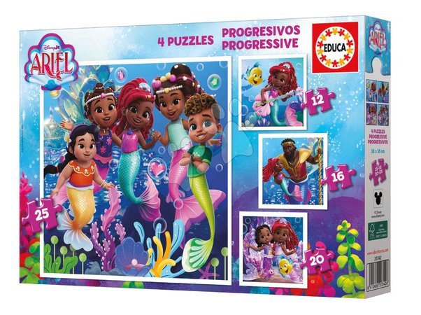 Progressive Kinderpuzzle - Puzzle Ariel Disney Progressive Educa - 2
