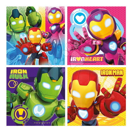 Puzzle pre deti | Strana 3 - Puzzle v kufríku Iron Man and his awesome Friends Progressive Educa_1