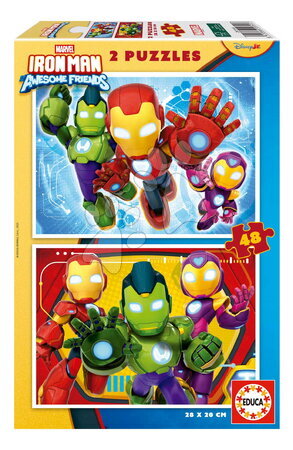 Otroške puzzle do 100 delov - Puzzle Iron Man in njegovi čudoviti prijatelji Educa