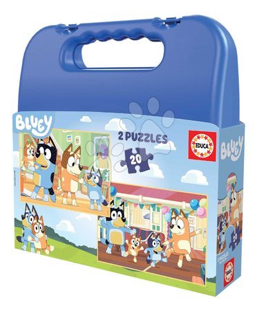Puzzle und Gesellschaftsspiele vom Hersteller Educa | Seite 15 - Puzzle im Koffer Bluey Educa