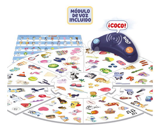 Jeux de société - Jeu de société Rapide comme un lynx avec la voix de Bluey - Educa_1