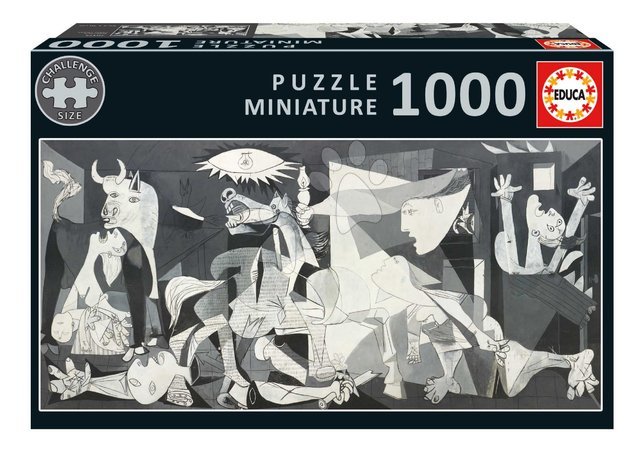  Mini‑Puzzles - Puzzle Panorama Guernica Pablo Picasso Miniatur Educa