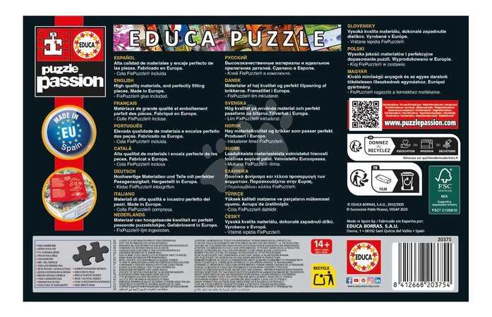  Mini‑Puzzles - Puzzle Panorama Guernica Pablo Picasso Miniatur Educa - 4