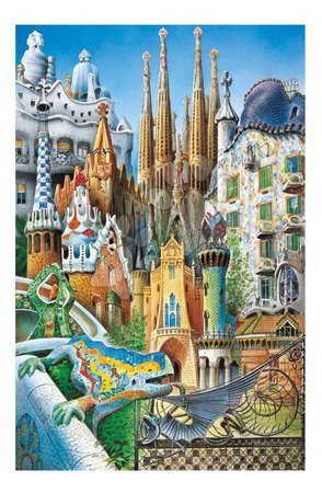  Mini‑Puzzles - Puzzle Collage Gaudi Miniatur Educa_1