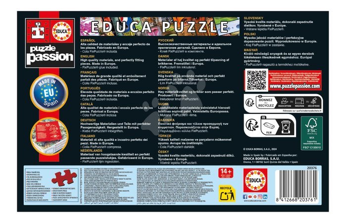  Mini‑Puzzles - Puzzle Collage Gaudi Miniatur Educa - 4