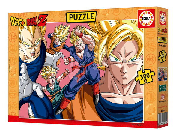 Detské puzzle od 100-300 dielov - Puzzle Dragon Ball DBZ Educa - 2