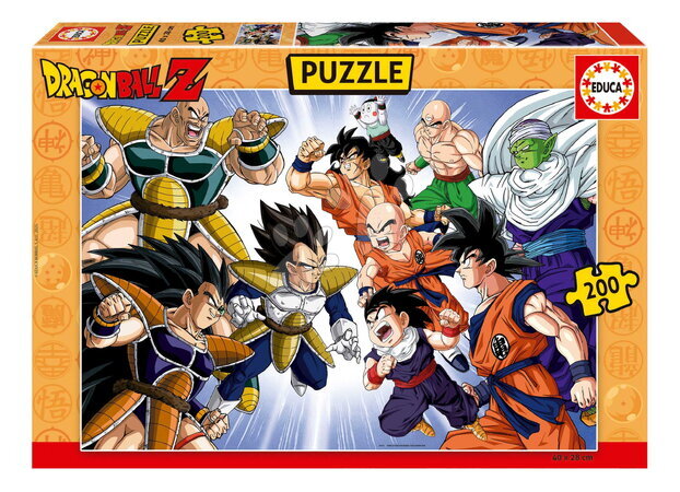 Puzzle pentru copii 100 - 300 de bucăți - Puzzle Dragon Ball DBZ Educa