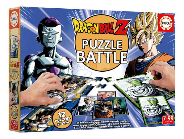 Puzzle 500 dielne - Puzzle Battle Dragon Ball Z Educa - 2