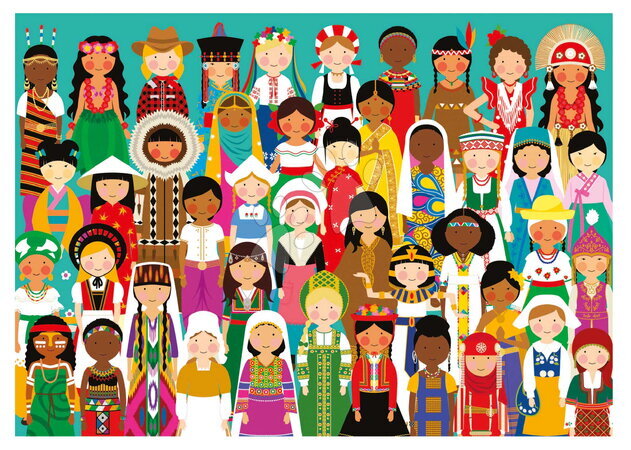 Puzzle y juegos de mesa | Página 22 - Puzzle Girls of the World Educa_1