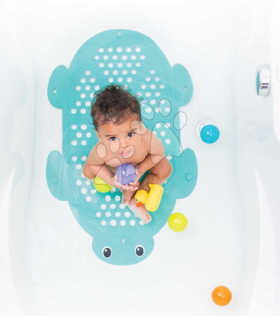 Infantino - Protuklizna podloga za kadu 2u1 Korytnačka Bath Mat & Storage Basket Turtle Infantino_1