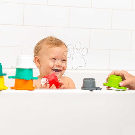 Hračky do vany - Skládací věž do vany Stack O' Fun Infantino - 2