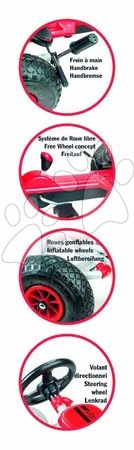 Staré položky - Čtyřkolka Go Kart Maxi Gonflables Smoby - 1