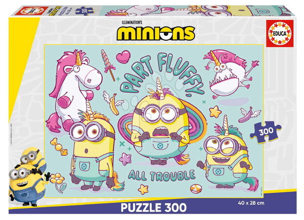 Detské puzzle od 100-300 dielov - Puzzle Minnions Educa