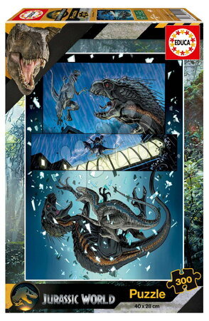 Detské puzzle od 100-300 dielov - Puzzle Jurassic World Educa