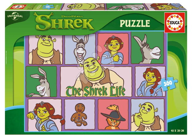 Detské puzzle od 100-300 dielov - Puzzle Shrek Dreamworks Educa