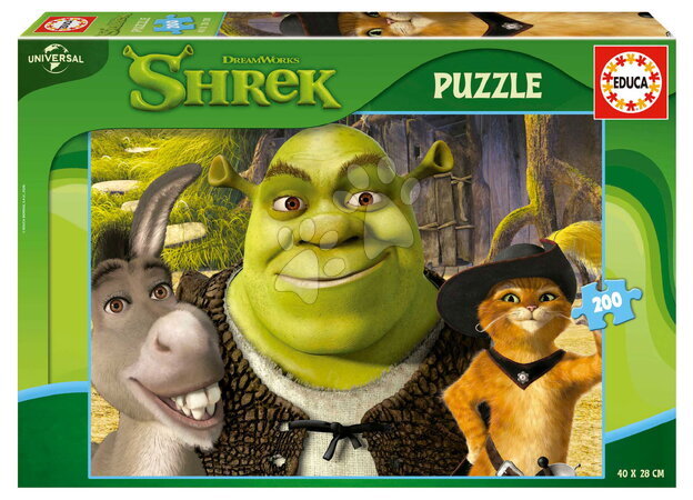 Detské puzzle od 100-300 dielov - Puzzle Shrek Dreamworks Educa