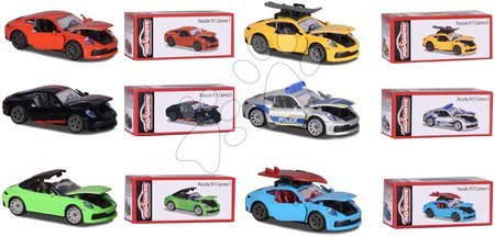 Autíčka a trenažéry - Autíčko Porsche so zberateľskou krabičkou 911 Carrera S Deluxe Majorette_1
