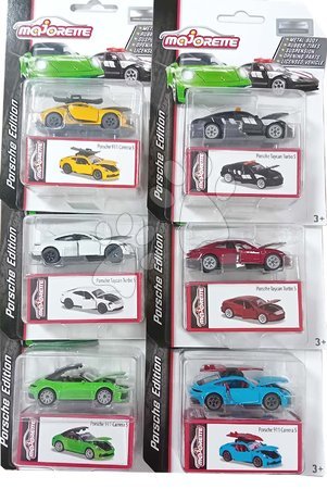 Spielzeugautos - Porsche Spielzeugauto mit Sammlerbox 911 Carrera Deluxe Majorette 