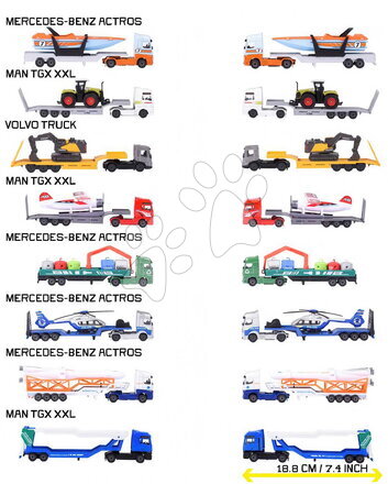 Camion - City Transporter Majorette - 2
